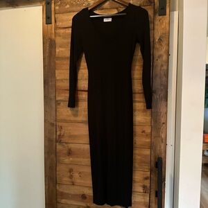 Hello Molly Classic Black Long Sleeve Dress